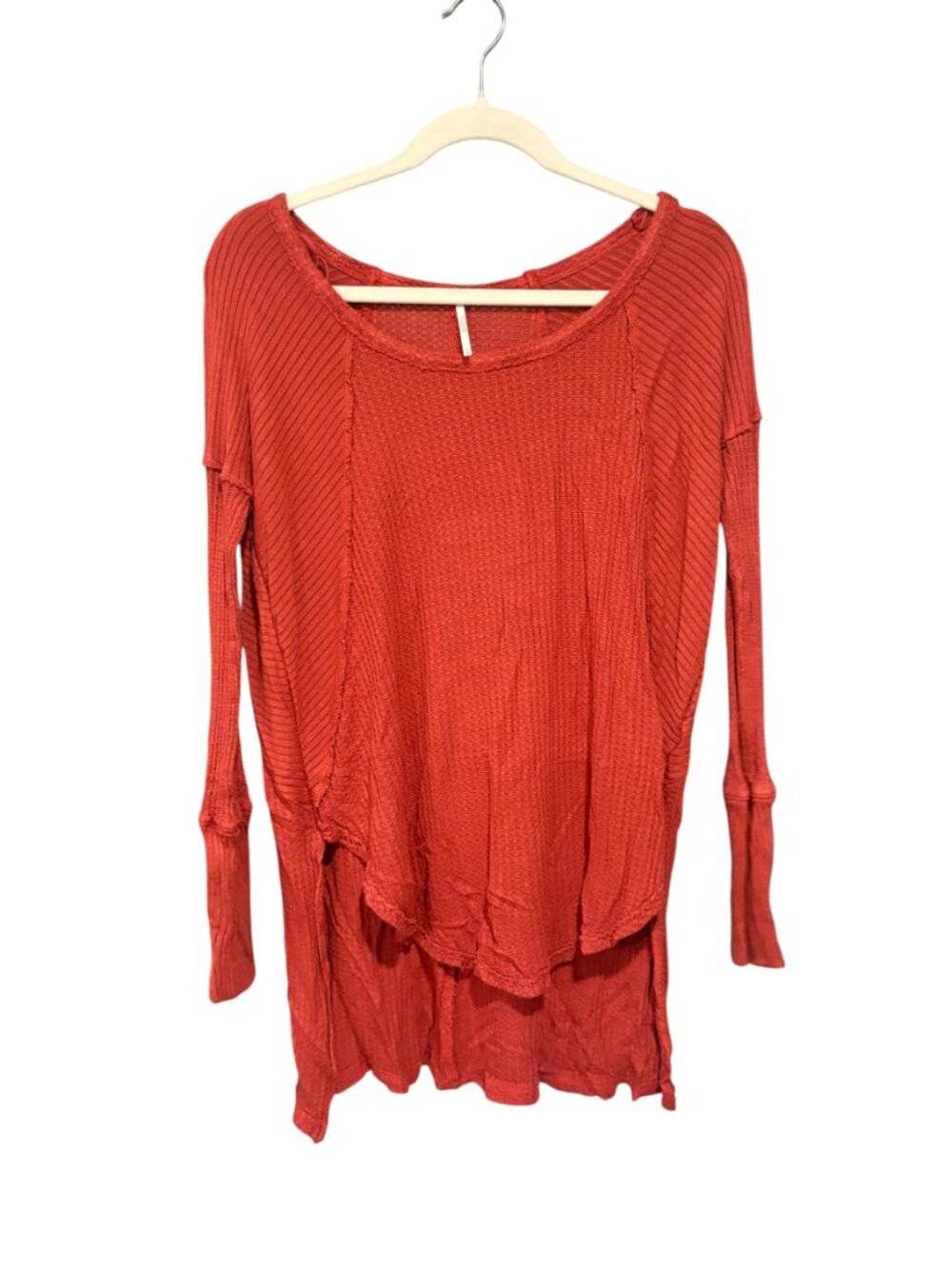 Free People Waffle Knit Top - Picture 4 of 7